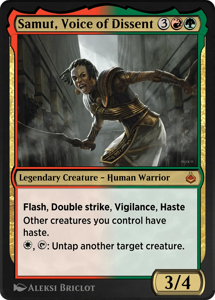 Samut, Voice of Dissent · Amonkhet Remastered
