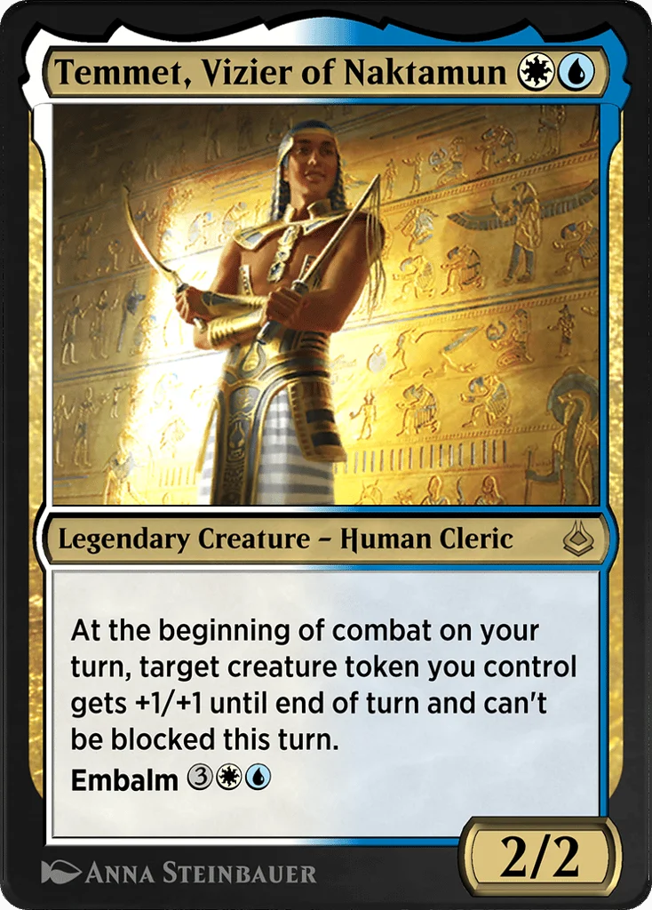 Temmet, Vizier of Naktamun · Amonkhet Remastered