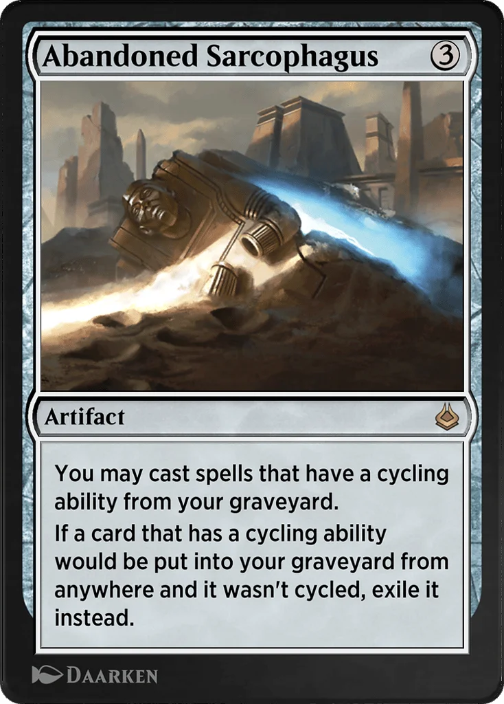Abandoned Sarcophagus · Amonkhet Remastered