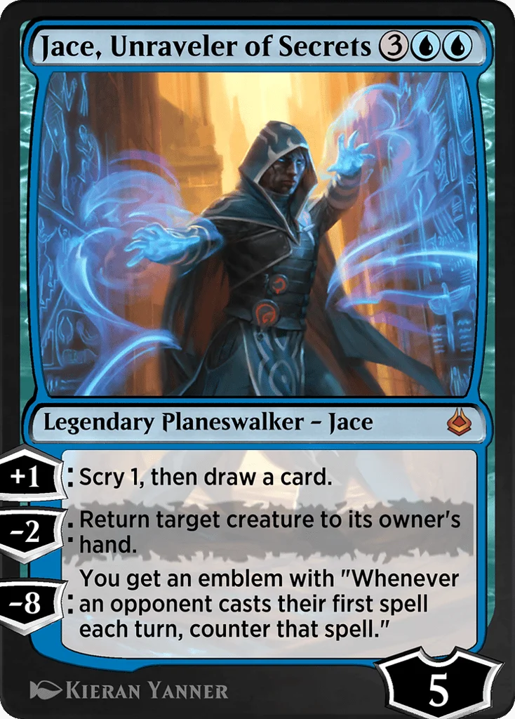 Jace, Unraveler of Secrets · Amonkhet Remastered
