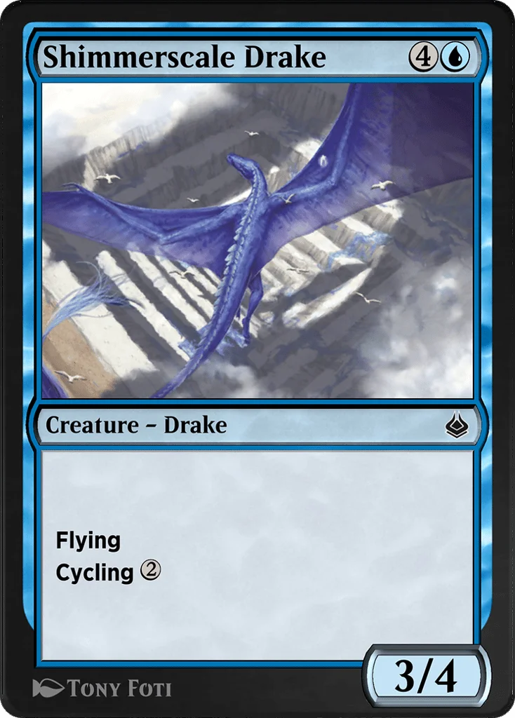 Shimmerscale Drake · Amonkhet Remastered