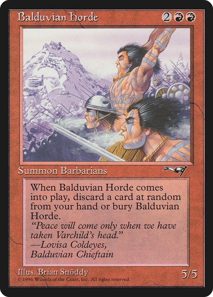 Balduvian Horde · Alliances