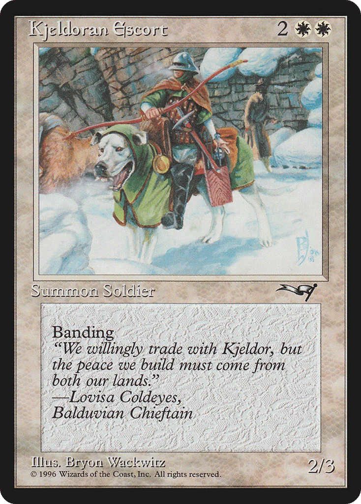 Kjeldoran Escort · Alliances