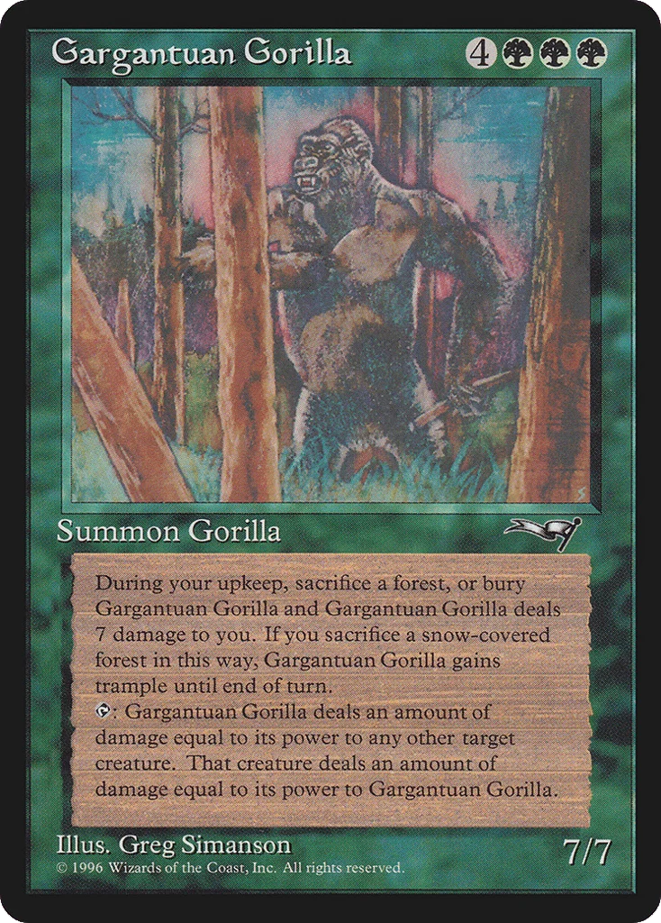 Gargantuan Gorilla · Alliances