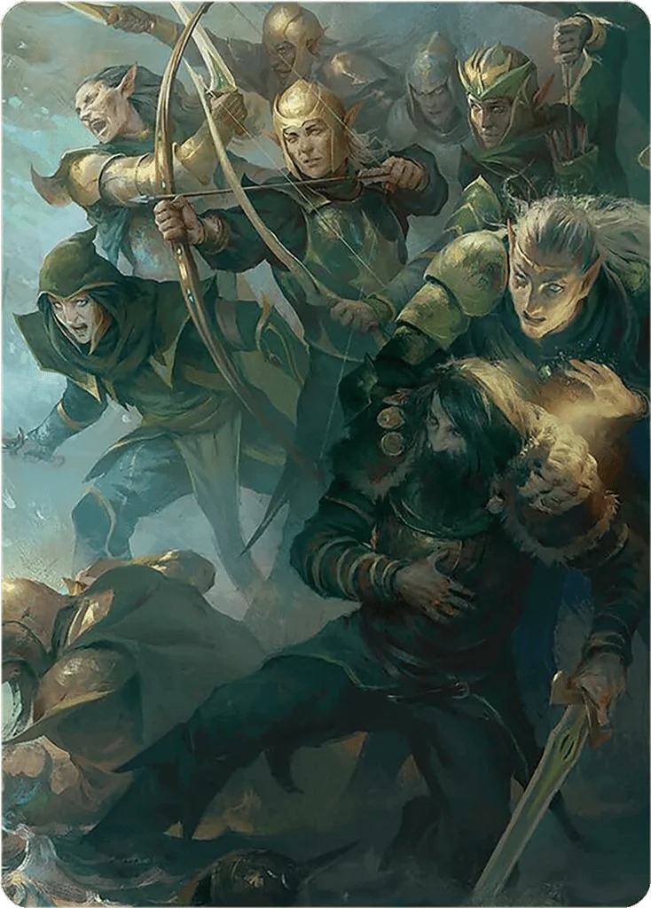 Galadhrim Brigade · Tales of Middle-earth Scene Box