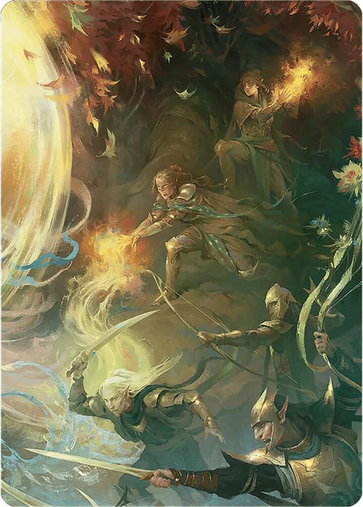 Rally the Galadhrim · Tales of Middle-earth Scene Box