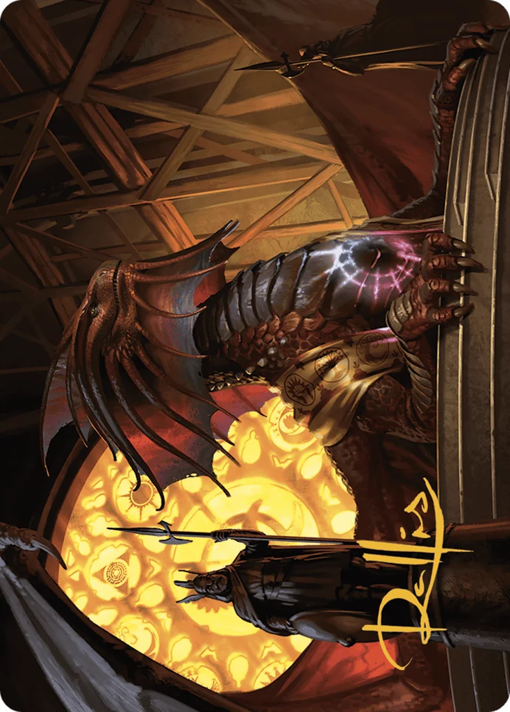 Niv-Mizzet, Guildpact · Murders at Karlov Manor Art Series
