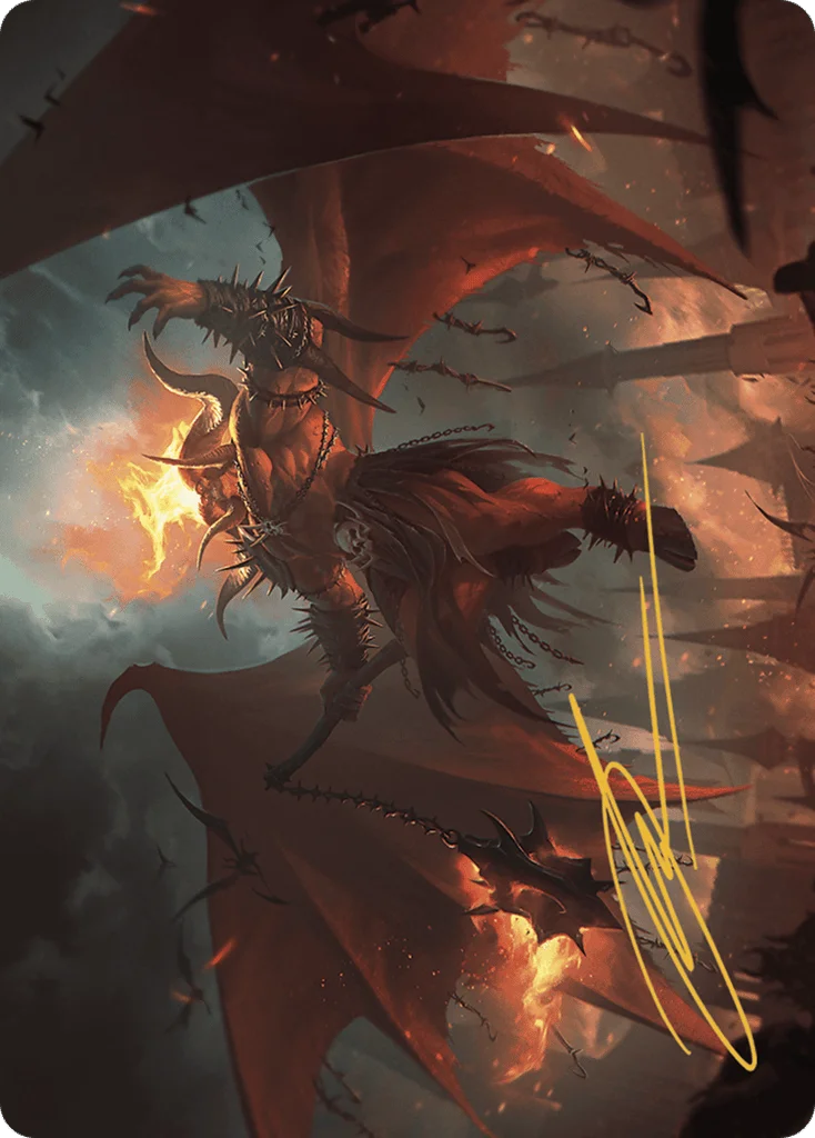 Rakdos, Patron of Chaos · Murders at Karlov Manor Art Series