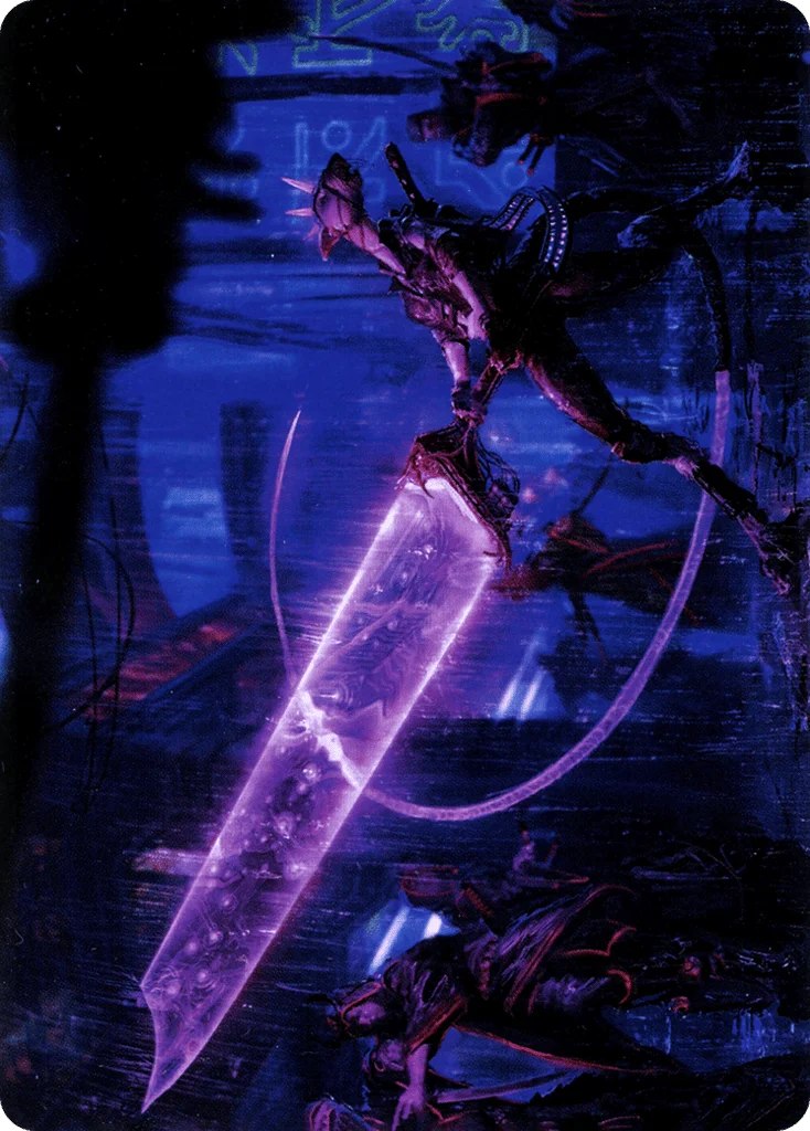 Enormous Energy Blade · Neon Dynasty Art Series
