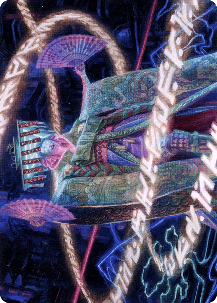 Satsuki, the Living Lore · Neon Dynasty Art Series