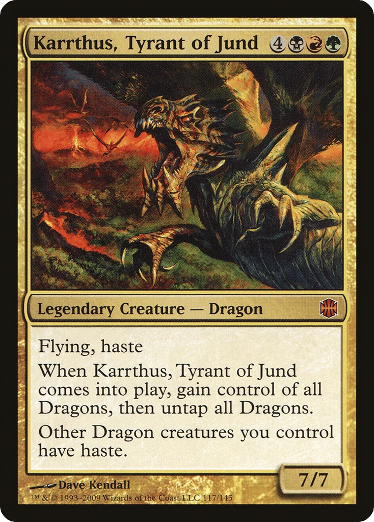 Karrthus, Tyrant of Jund · Alara Reborn