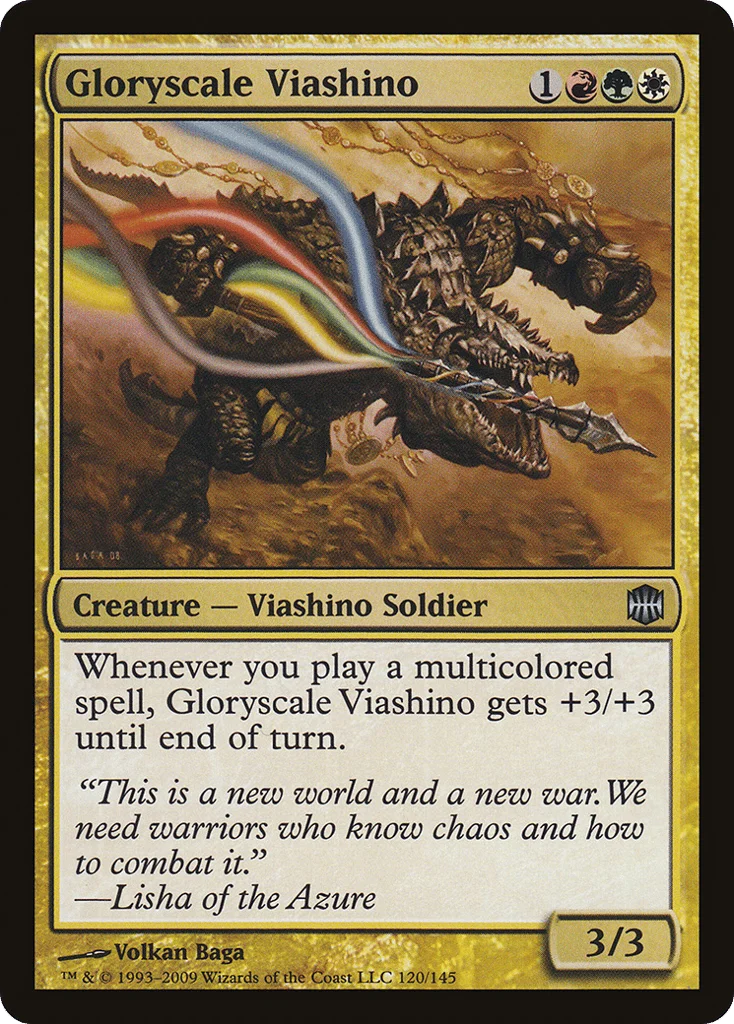 Gloryscale Viashino · Alara Reborn