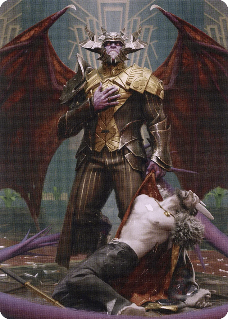 Ob Nixilis, the Adversary · New Capenna Art Series