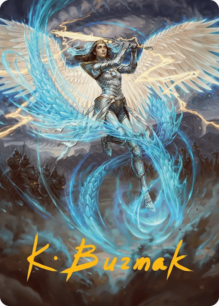 Elspeth, Storm Slayer · Tarkir: Dragonstom Art Series