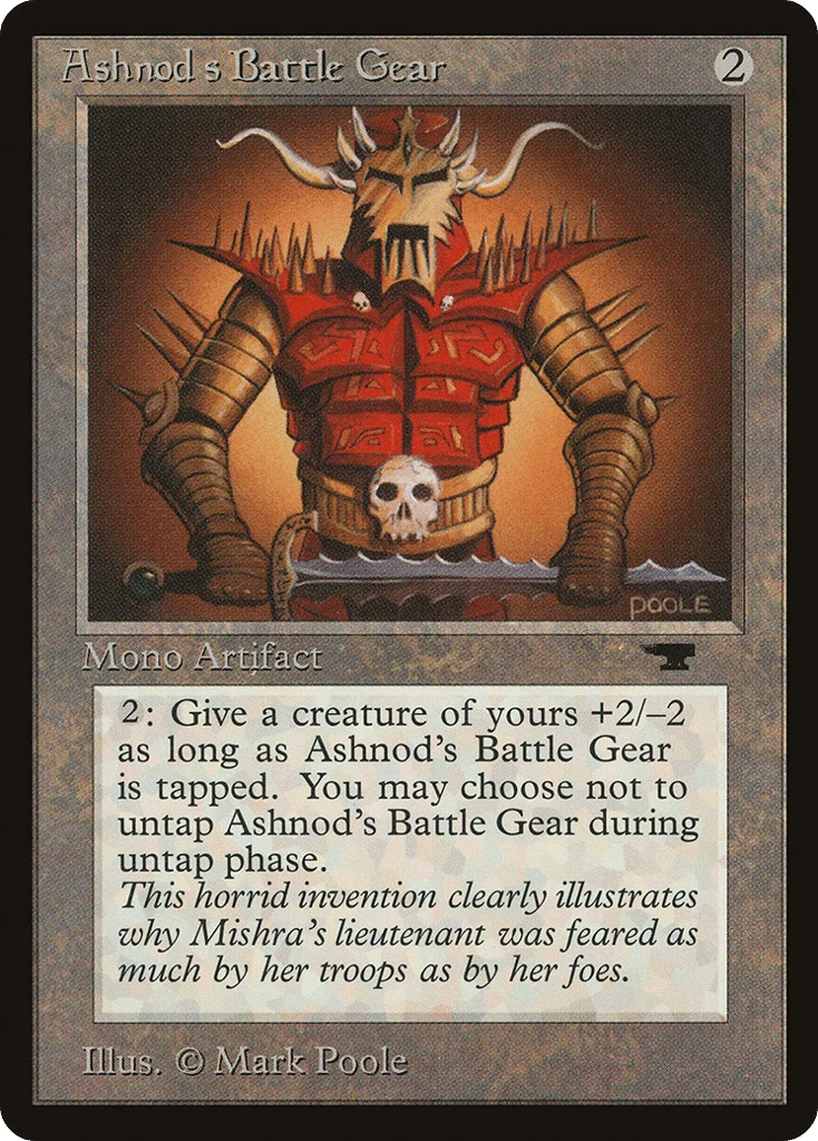 Ashnod's Battle Gear · Antiquities