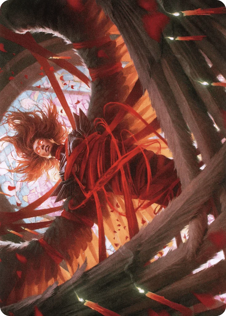 Sigarda's Imprisonment · Crimson Vow Art Series