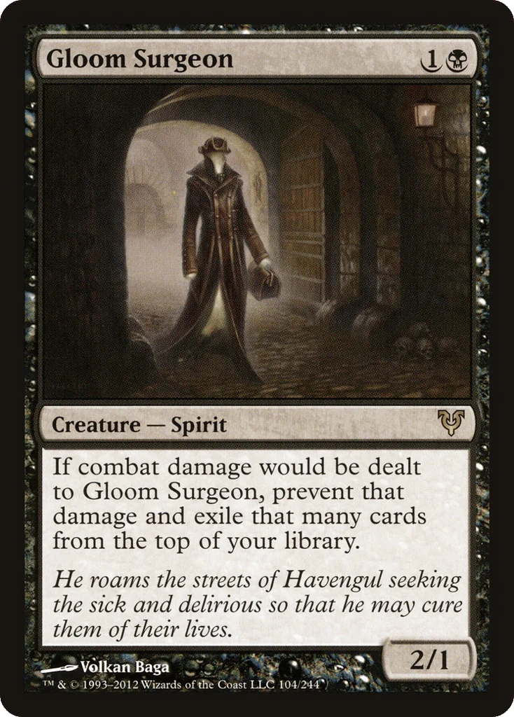 Gloom Surgeon · Avacyn Restored