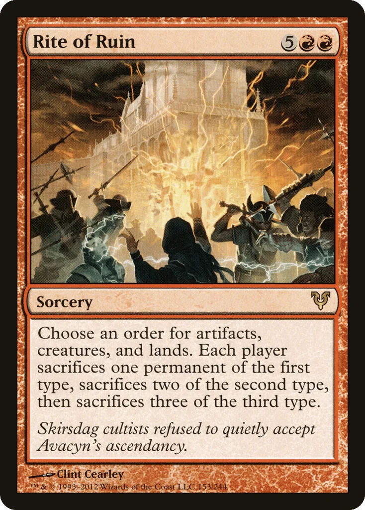 Rite of Ruin · Avacyn Restored