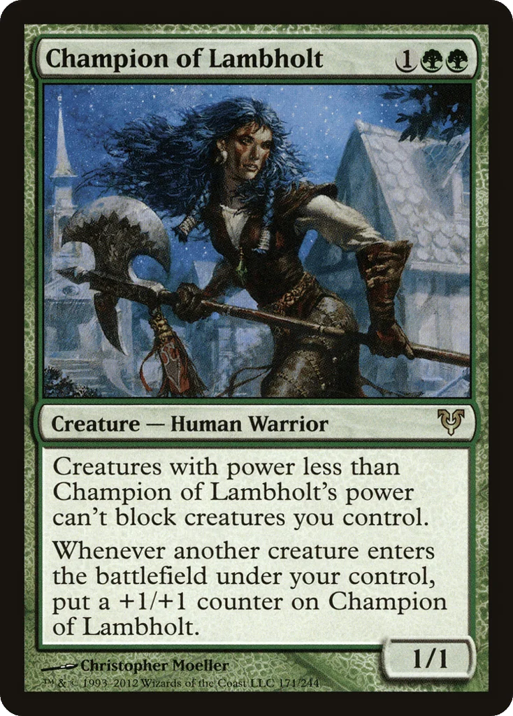 Champion of Lambholt · Avacyn Restored