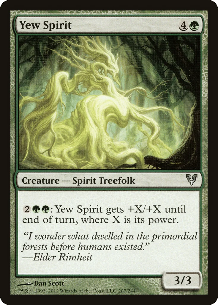 Yew Spirit · Avacyn Restored