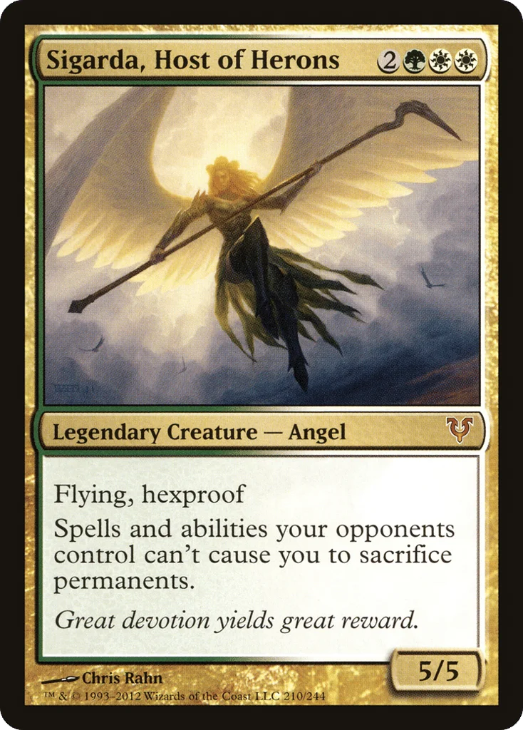 Sigarda, Host of Herons · Avacyn Restored