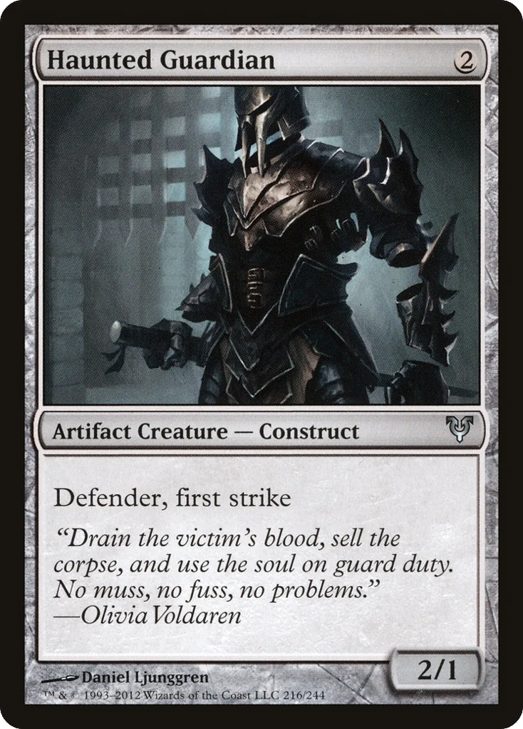 Haunted Guardian · Avacyn Restored