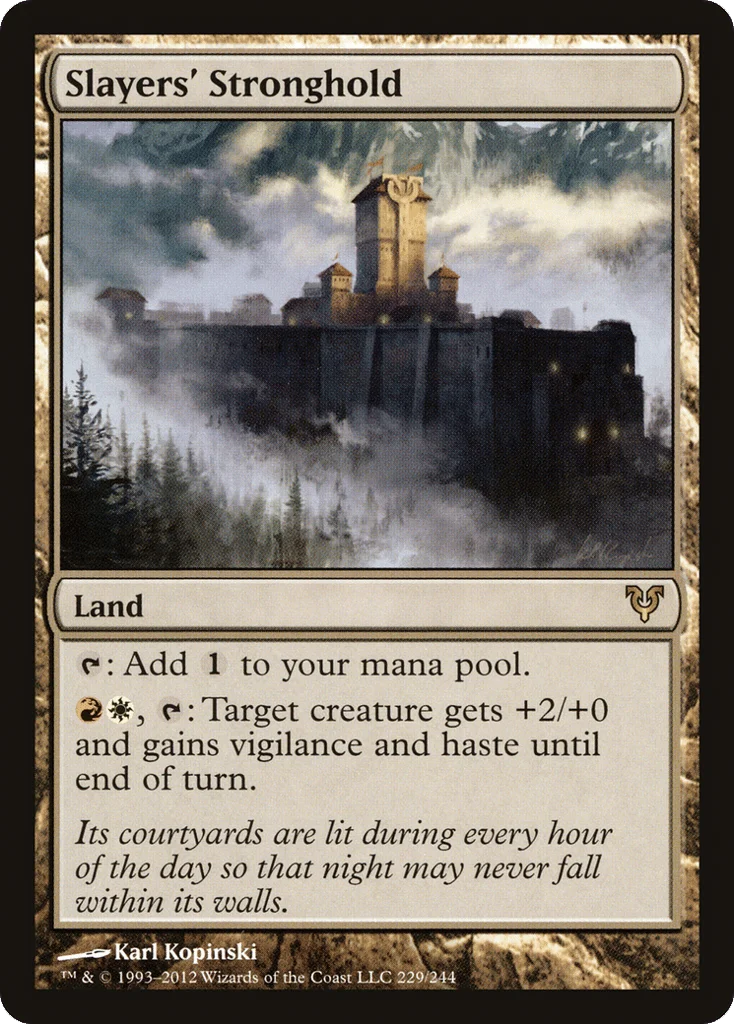 Slayers' Stronghold · Avacyn Restored