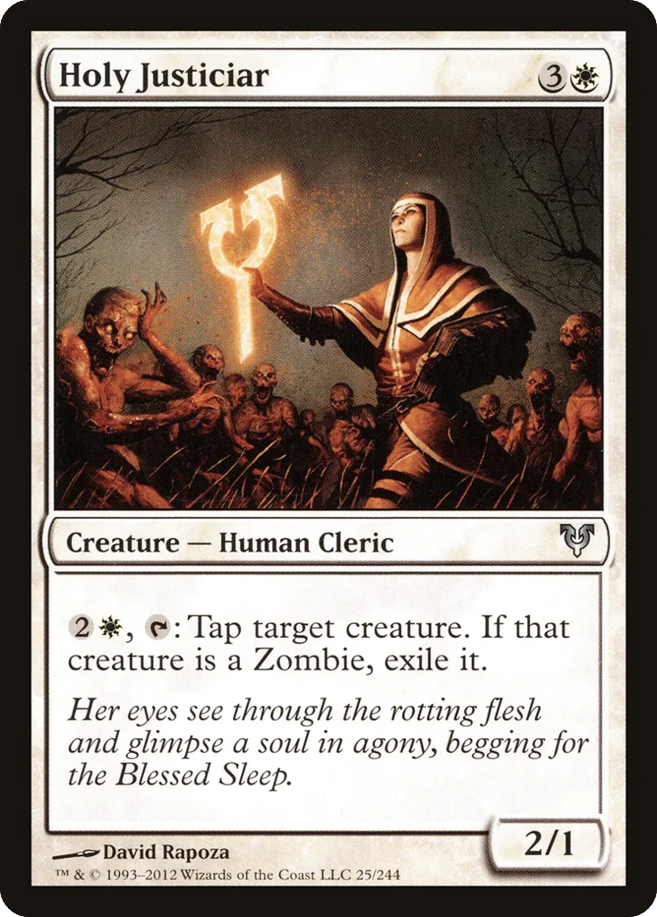 Holy Justiciar · Avacyn Restored