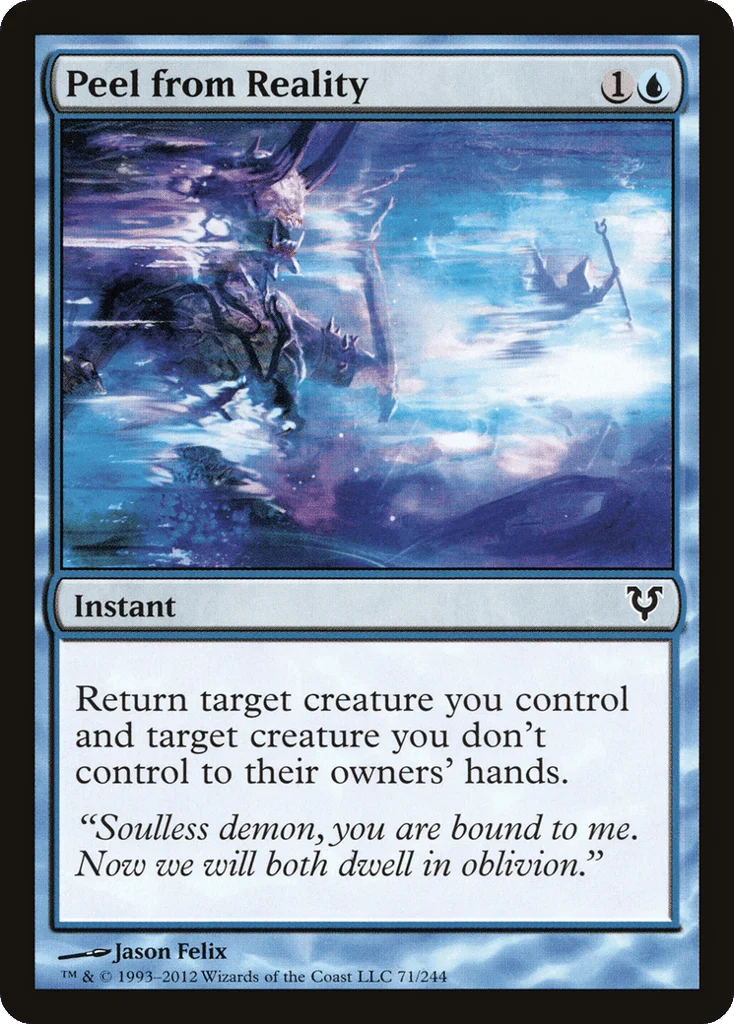 Peel from Reality · Avacyn Restored