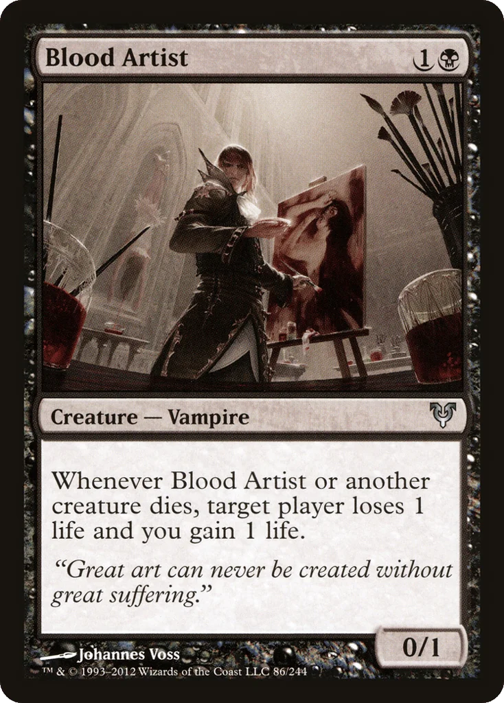 Blood Artist · Avacyn Restored