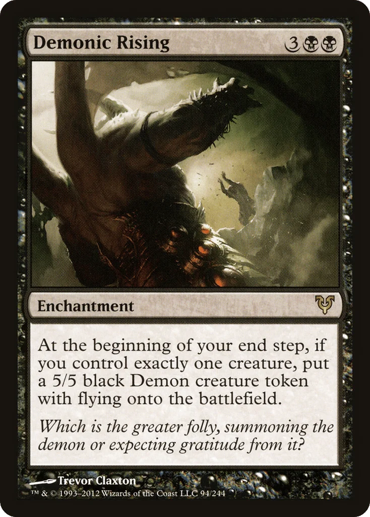 Demonic Rising · Avacyn Restored