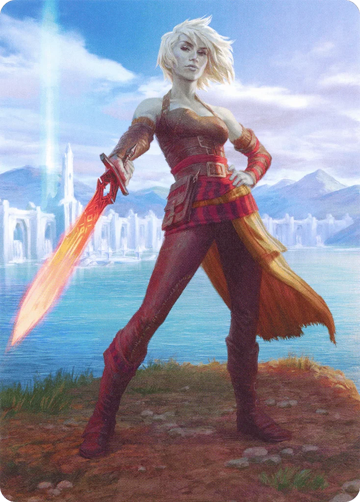 Nahiri, Heir of the Ancients · Zendikar Rising Art Series