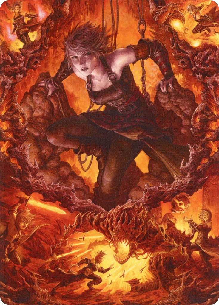 Nahiri, Heir of the Ancients · Zendikar Rising Art Series