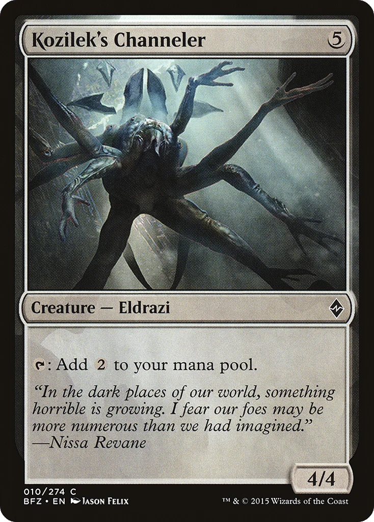 Kozilek's Channeler · Battle for Zendikar