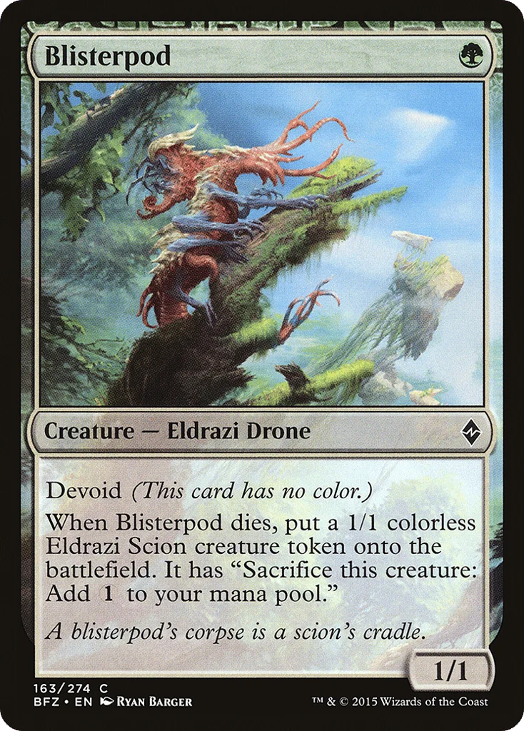 Blisterpod · Battle for Zendikar