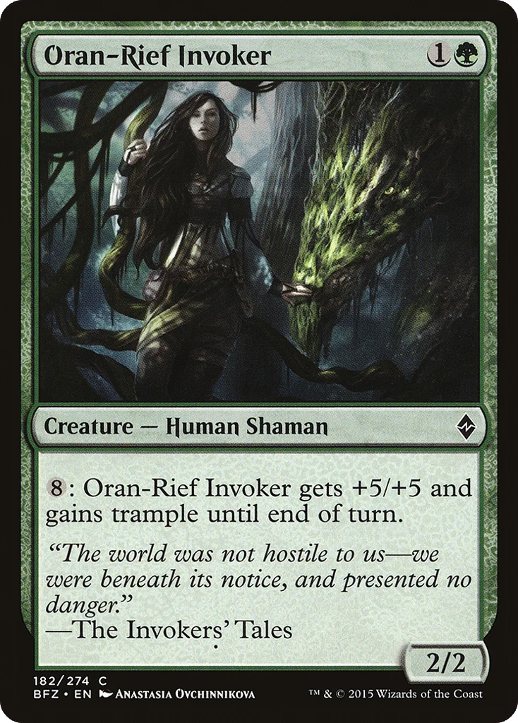 Oran-Rief Invoker · Battle for Zendikar