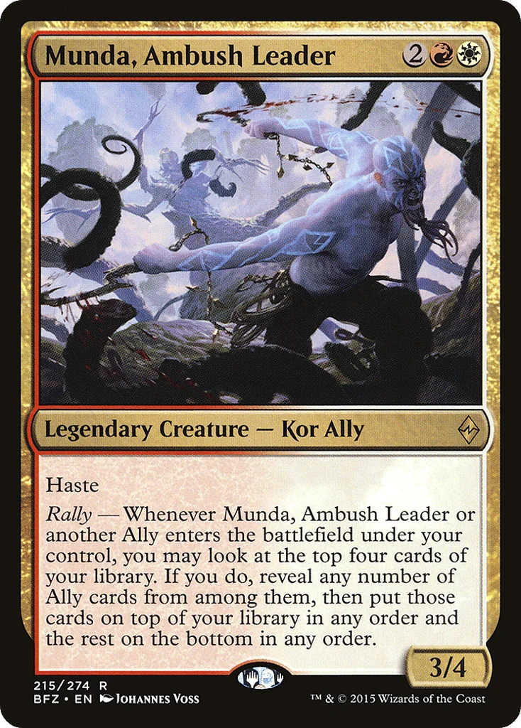 Munda, Ambush Leader · Battle for Zendikar