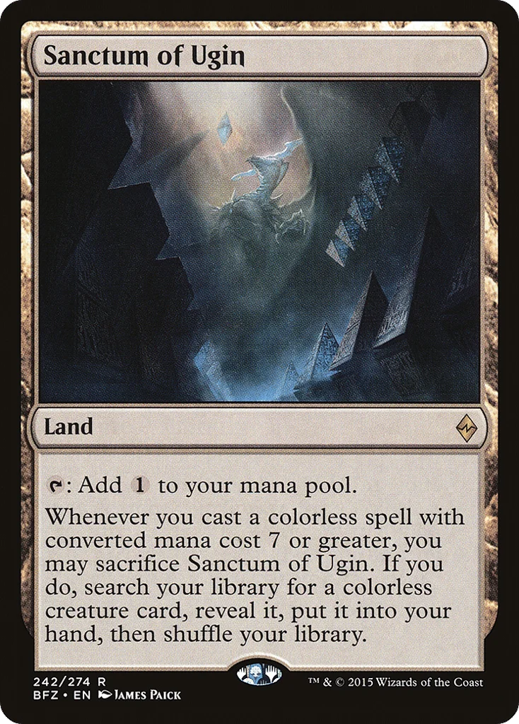 Sanctum of Ugin · Battle for Zendikar