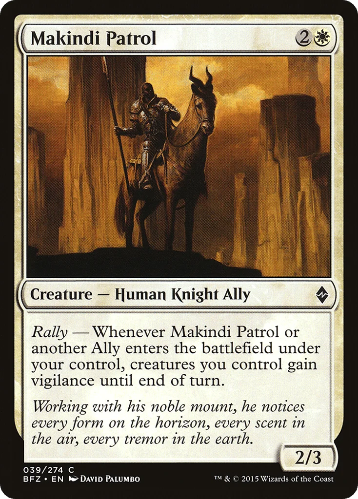 Makindi Patrol · Battle for Zendikar