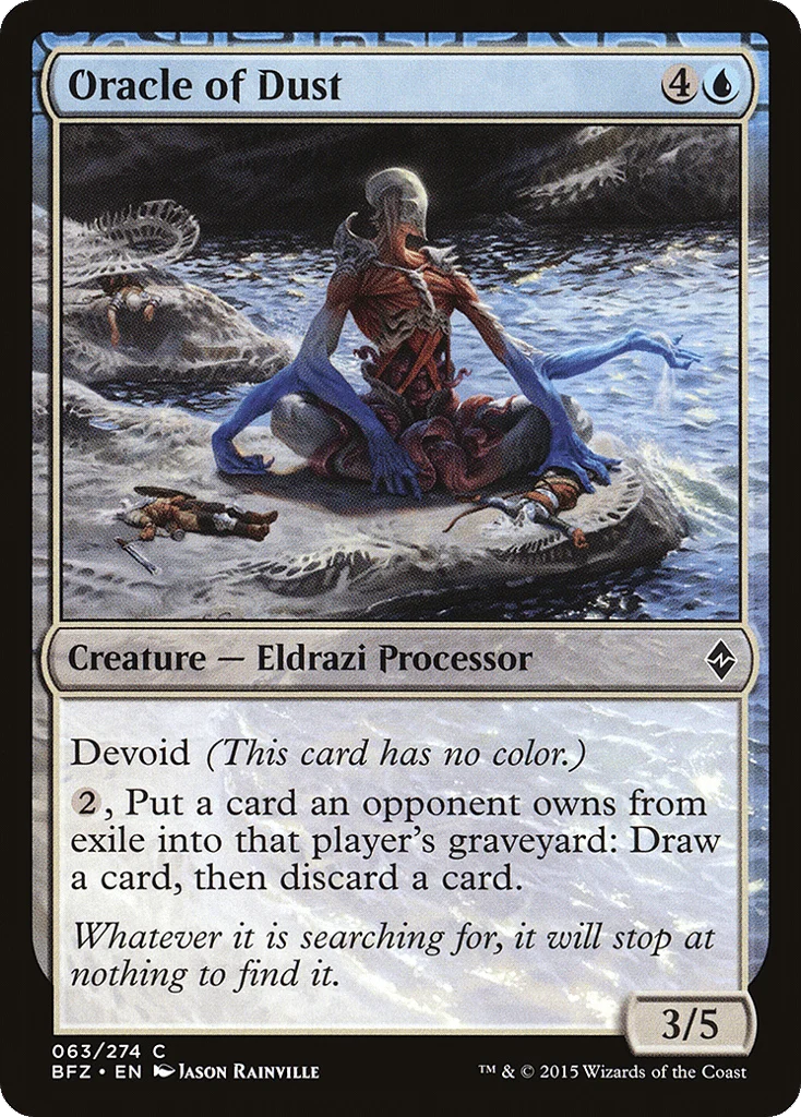 Oracle of Dust · Battle for Zendikar