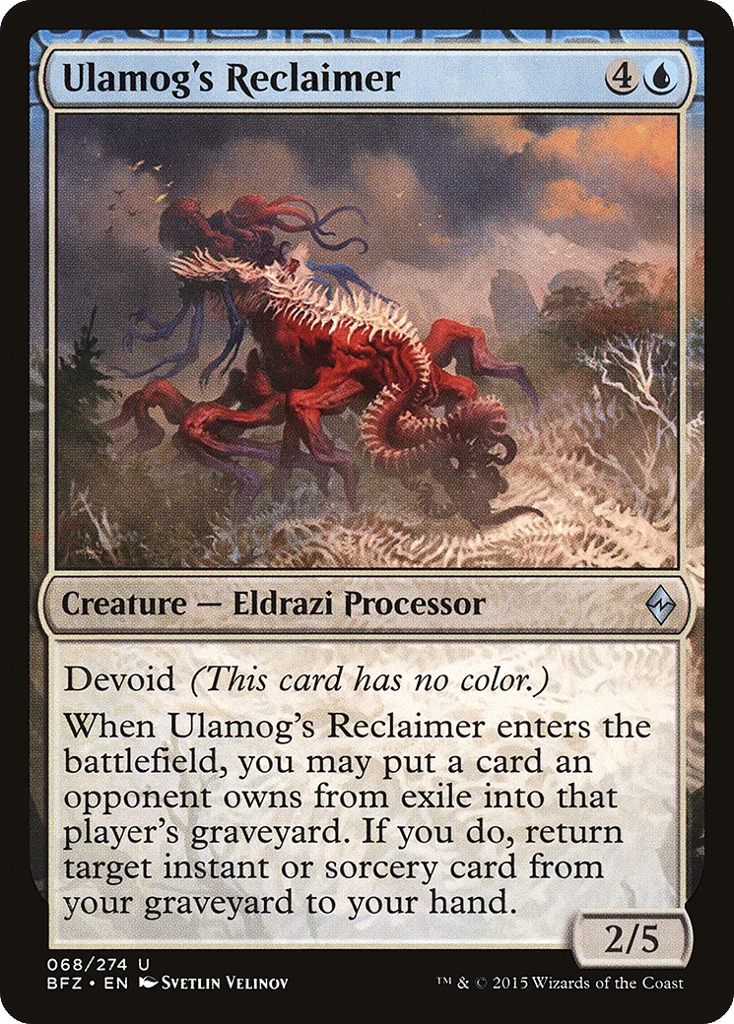 Ulamog's Reclaimer · Battle for Zendikar