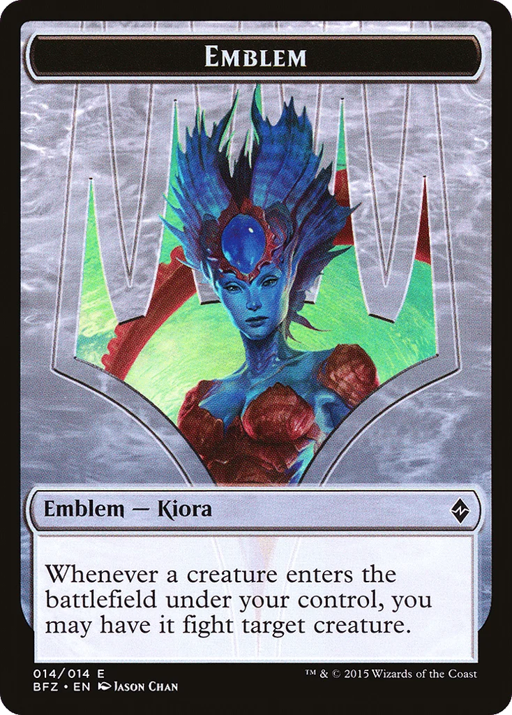 Kiora, Master of the Depths Emblem · Battle for Zendikar