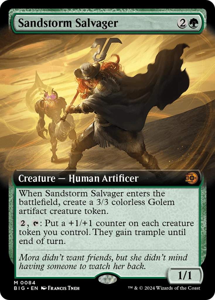 Sandstorm Salvager · The Big Score