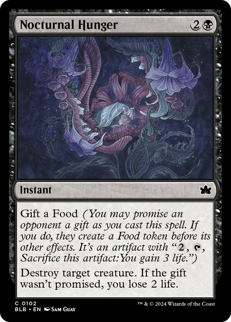 Nocturnal Hunger · Bloomburrow