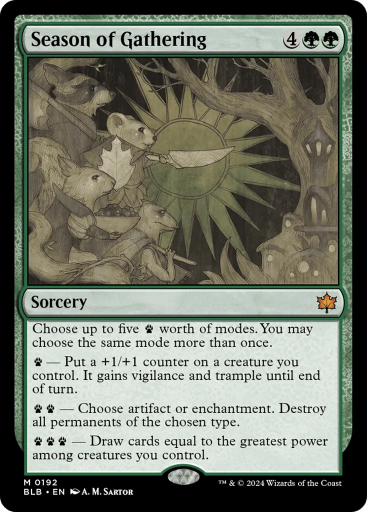 Season of Gathering · Bloomburrow