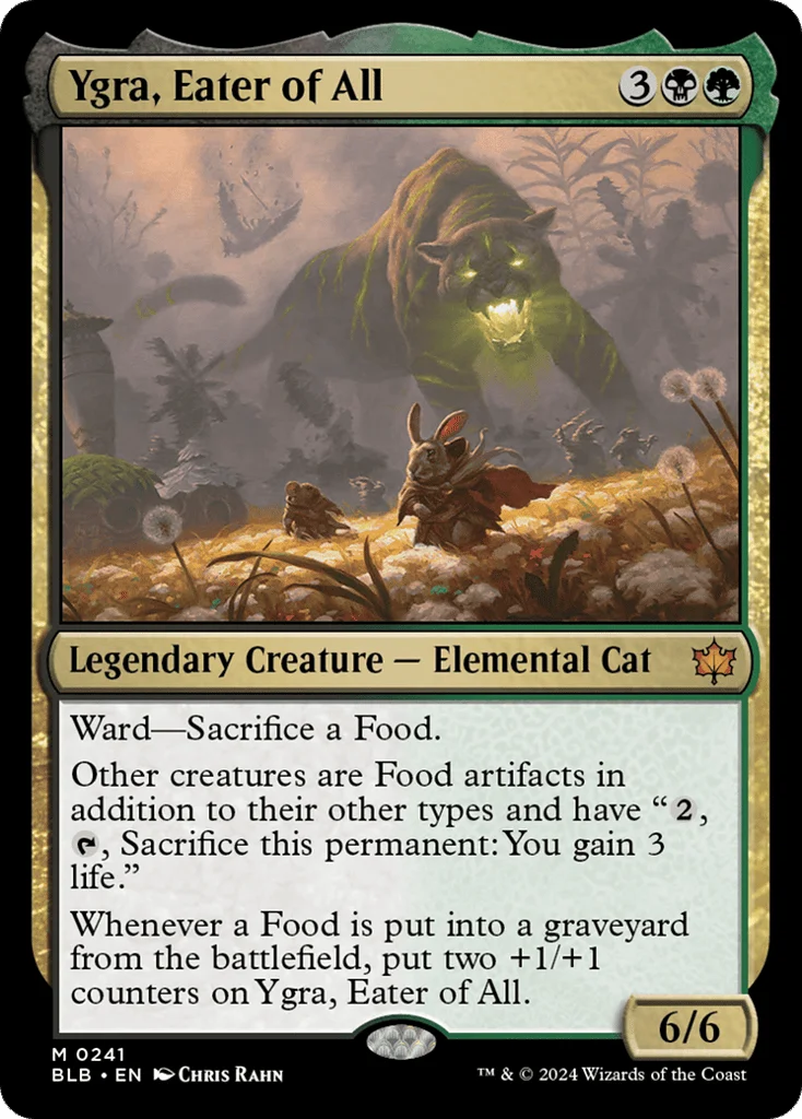 Ygra, Eater of All · Bloomburrow