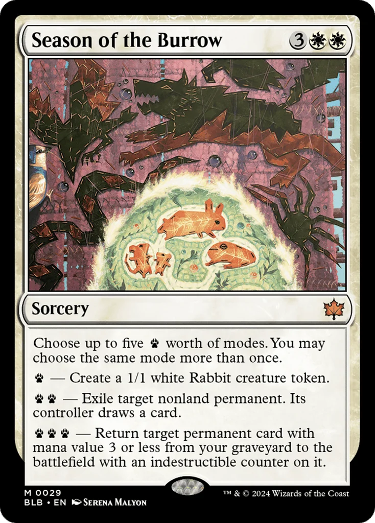 Season of the Burrow · Bloomburrow