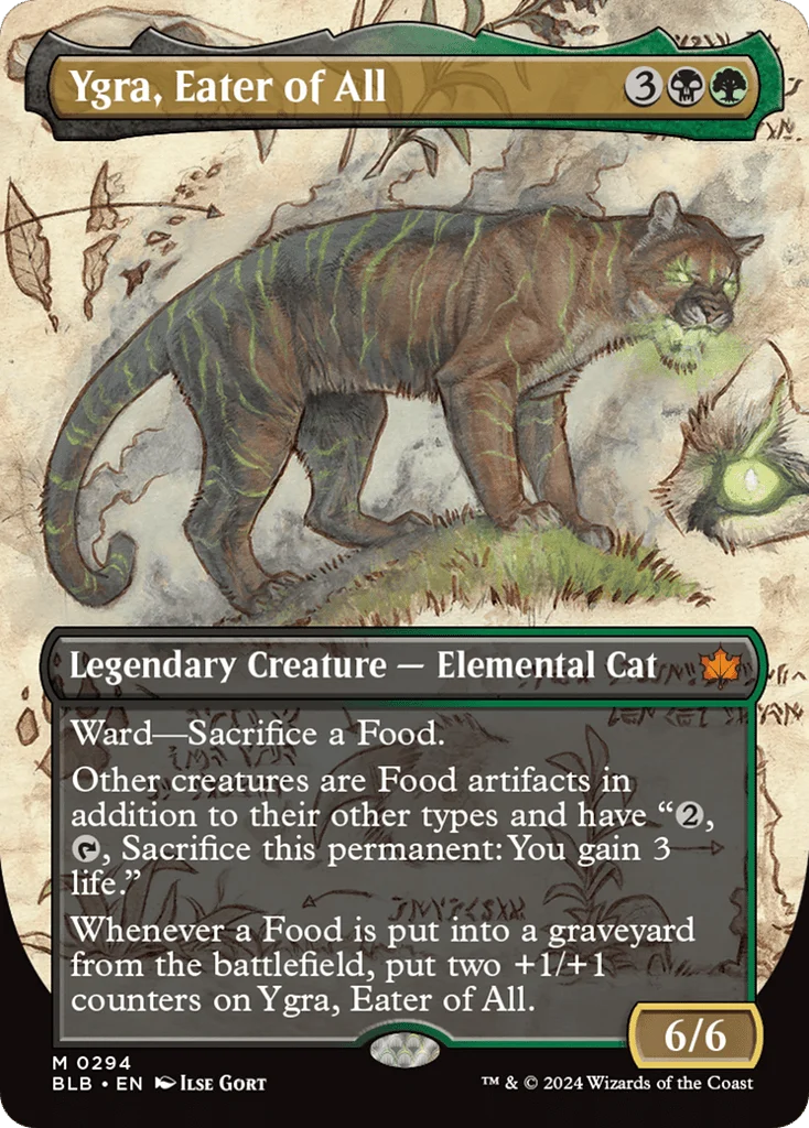 Ygra, Eater of All · Bloomburrow