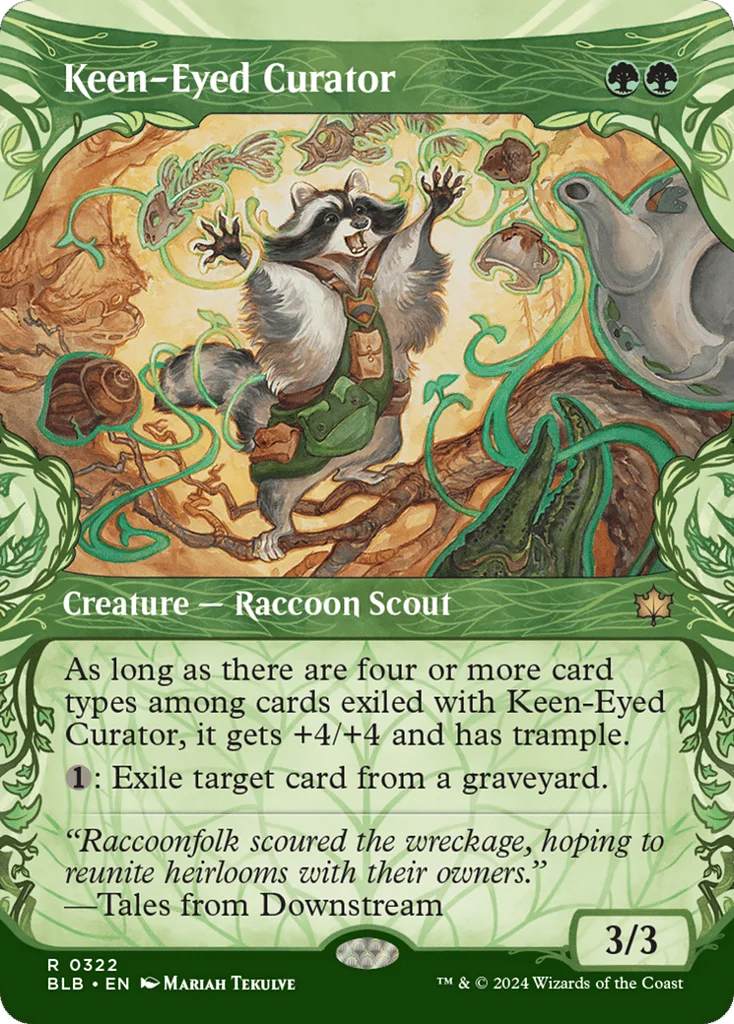 Keen-Eyed Curator · Bloomburrow