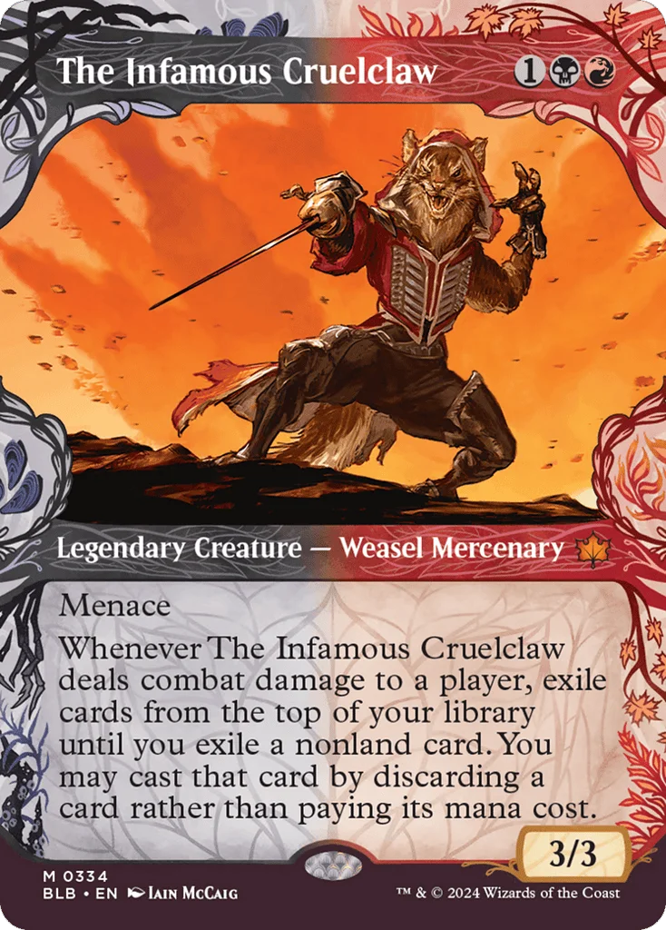 The Infamous Cruelclaw · Bloomburrow